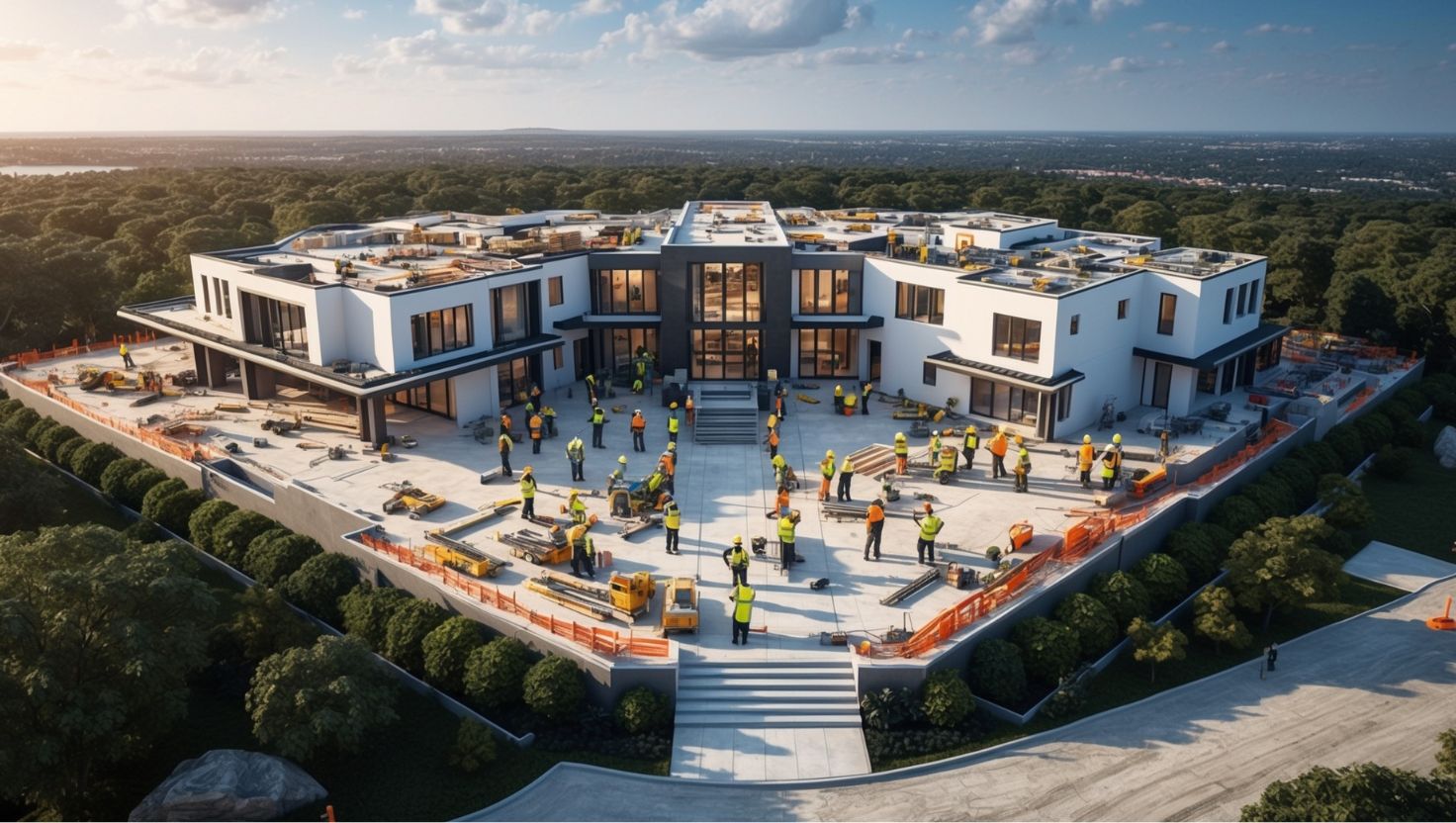 الإنشاء والبناء الإنشاء والبناء